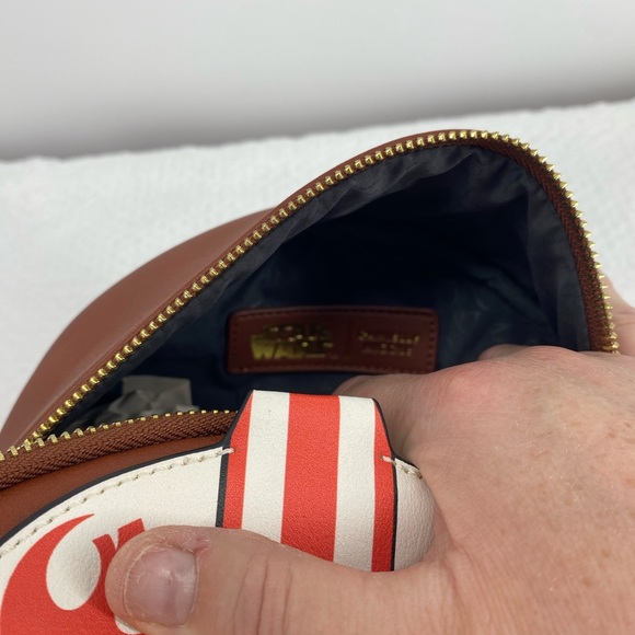 Star Wars Danielle Nicole Red Rebel Mini Backpack NWT - Picture 3 of 5